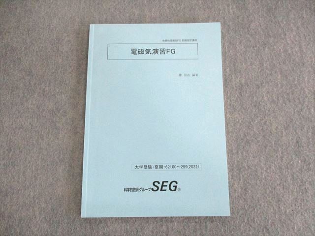 UQ02-122 SEG 電磁気演習G 物理テキスト 2022 夏期 椿信也 06s0C - メルカリ