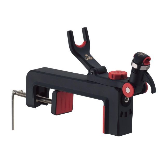 第一精工ロッドホルダー 竿受け チビラークロングタイプ S 01052 釣り ブラック