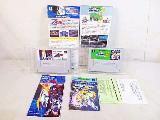 バンダイ スーパーファミコン SFC 機動戦士SDガンダム2 機動戦士Ｚガンダム セット