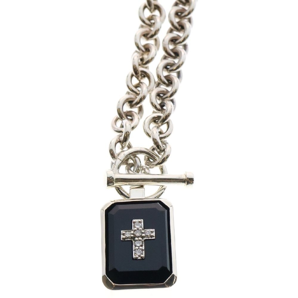 Justin Davis オニキス クロス エミネムネックレス Justin Davis (ジャスティンデイヴィス) EMINEM NECKLACE エミネム