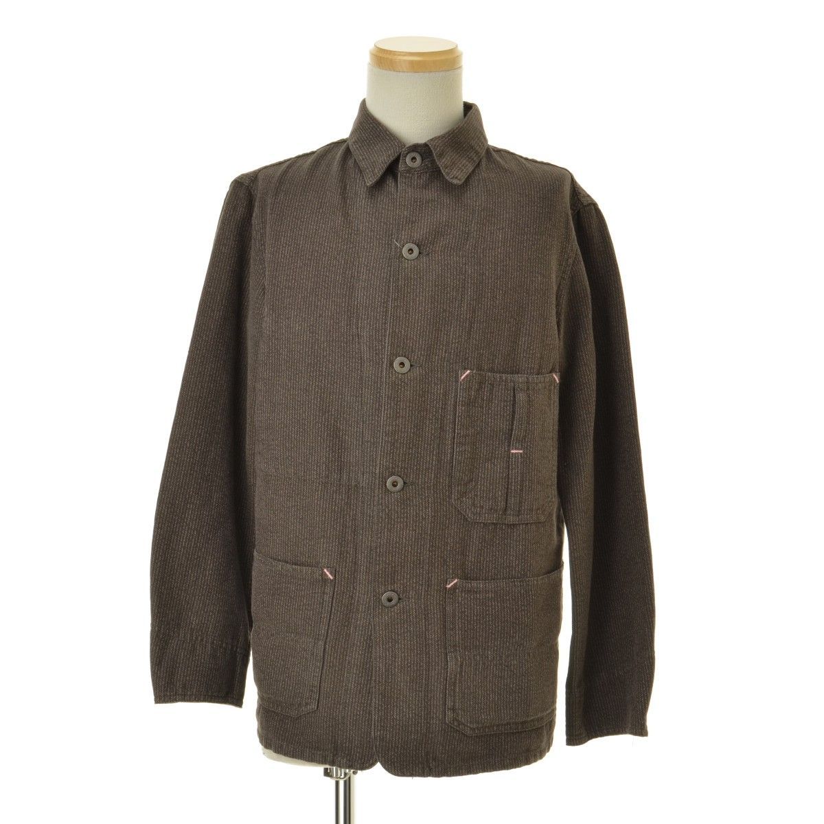 ダブルアールダブルアールRRL Cotton-Linen Twill Work Jacket - ブルゾン