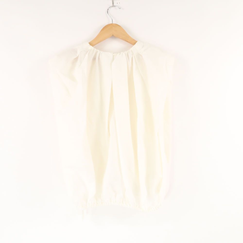 ETRE TOKYO エトレトウキョウ タックバルーンプルオーバー トップス F ナイロン100％ ノースリーブ レディース