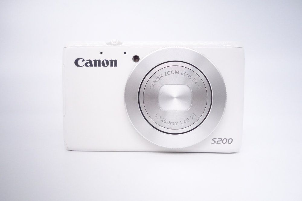 キヤノン Canon デジタルカメラ PowerShot S 200 ホワイト 光学5倍ズーム PSS 2 D 10020 A
