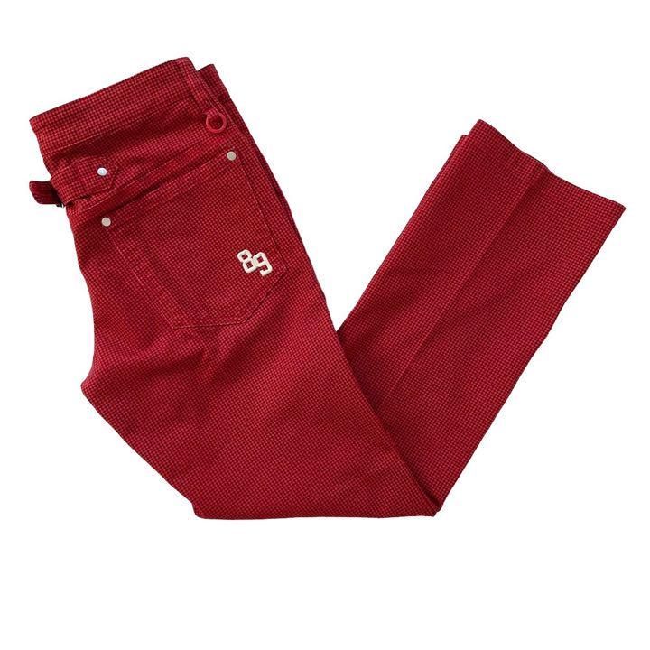 PEARLY GATES パーリーゲイツ 長ズボン ゴルフウェア 千鳥柄サイズ4