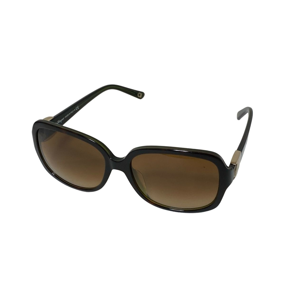 Ferragamo サングラス ダークブラウン FERRAGAMO/SalvatoreFerragamo(サルバトーレフェラガモ