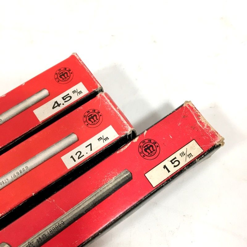 未使用 小林式角ノミ 4.5mm 12.7mm 15mm 3個セット 角のみ用