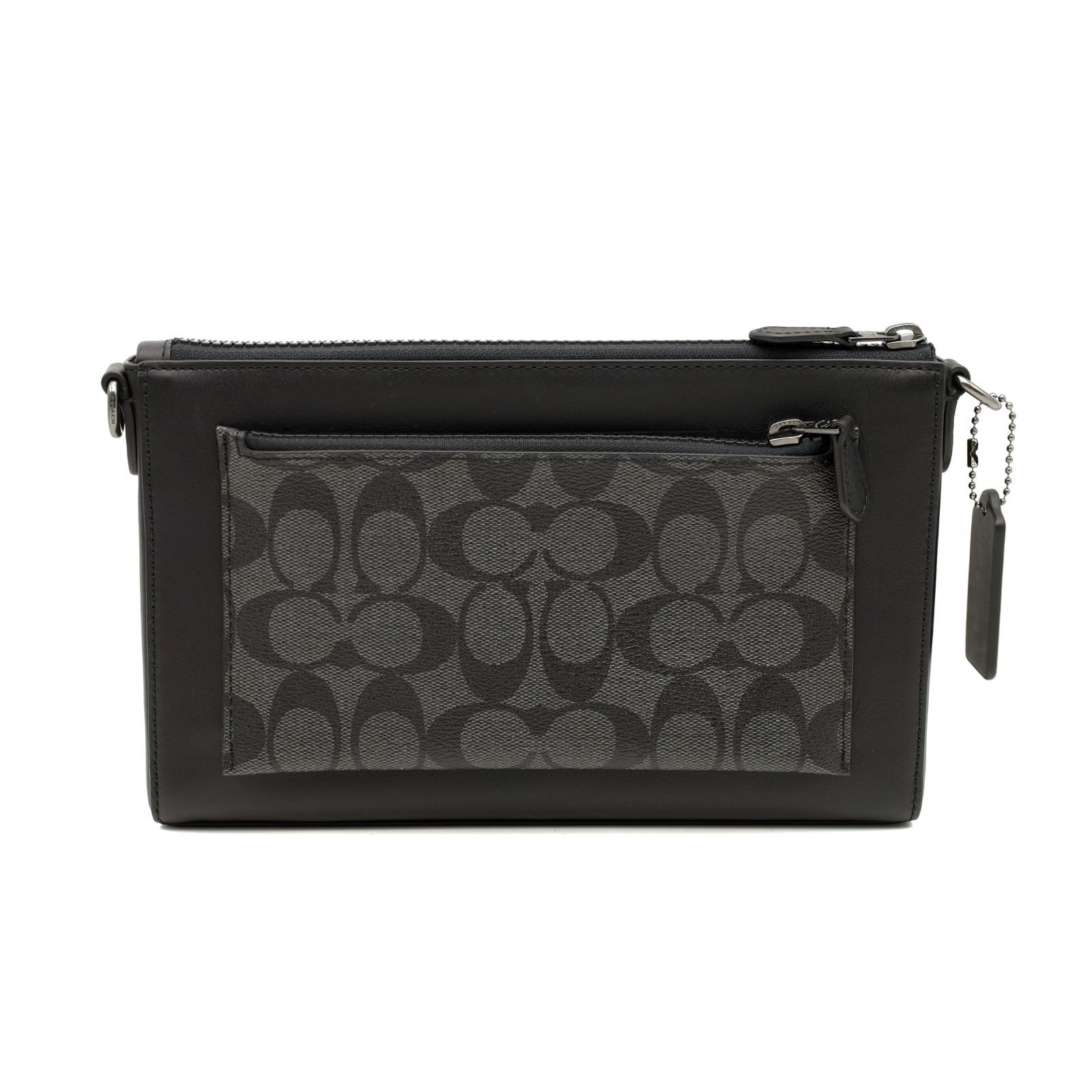 美品 COACH コーチ メンズ ショルダーバッグ ホールデン クロス