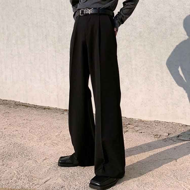 Randy 黒 フレアパンツ スラックス　shadow 20aw 楽天市場】スラックス メンズ フレアパンツ シューカットパンツ