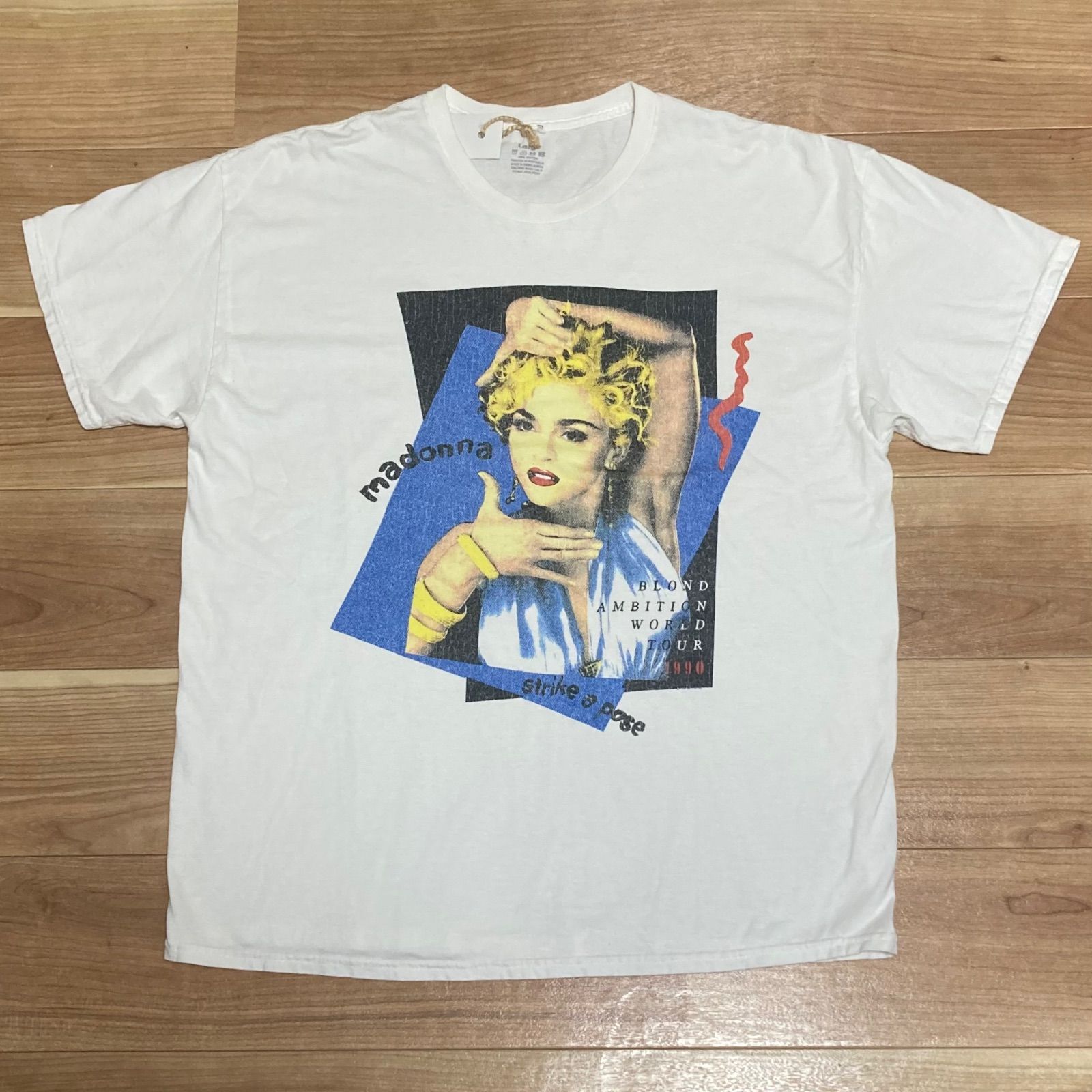 古着 Madonna マドンナ Tシャツ BLOND AMBITION WORLD TOUR 1990