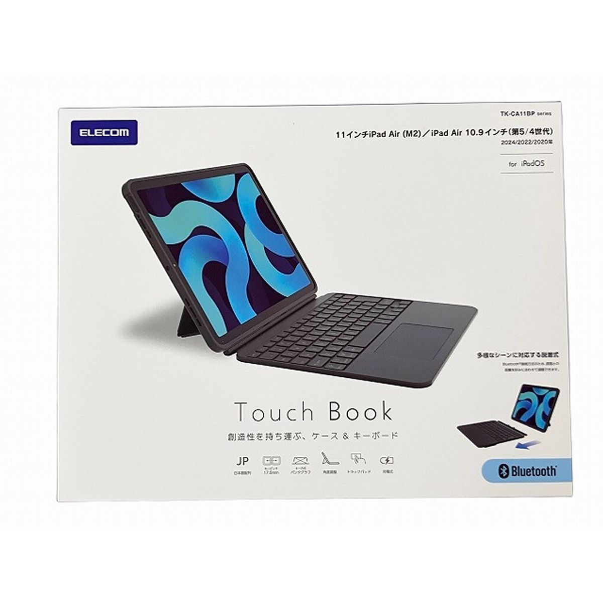ELECOM TouchBook TK-CA11BP iPad 10.9inch用 エレコム ケース キーボード O10522758