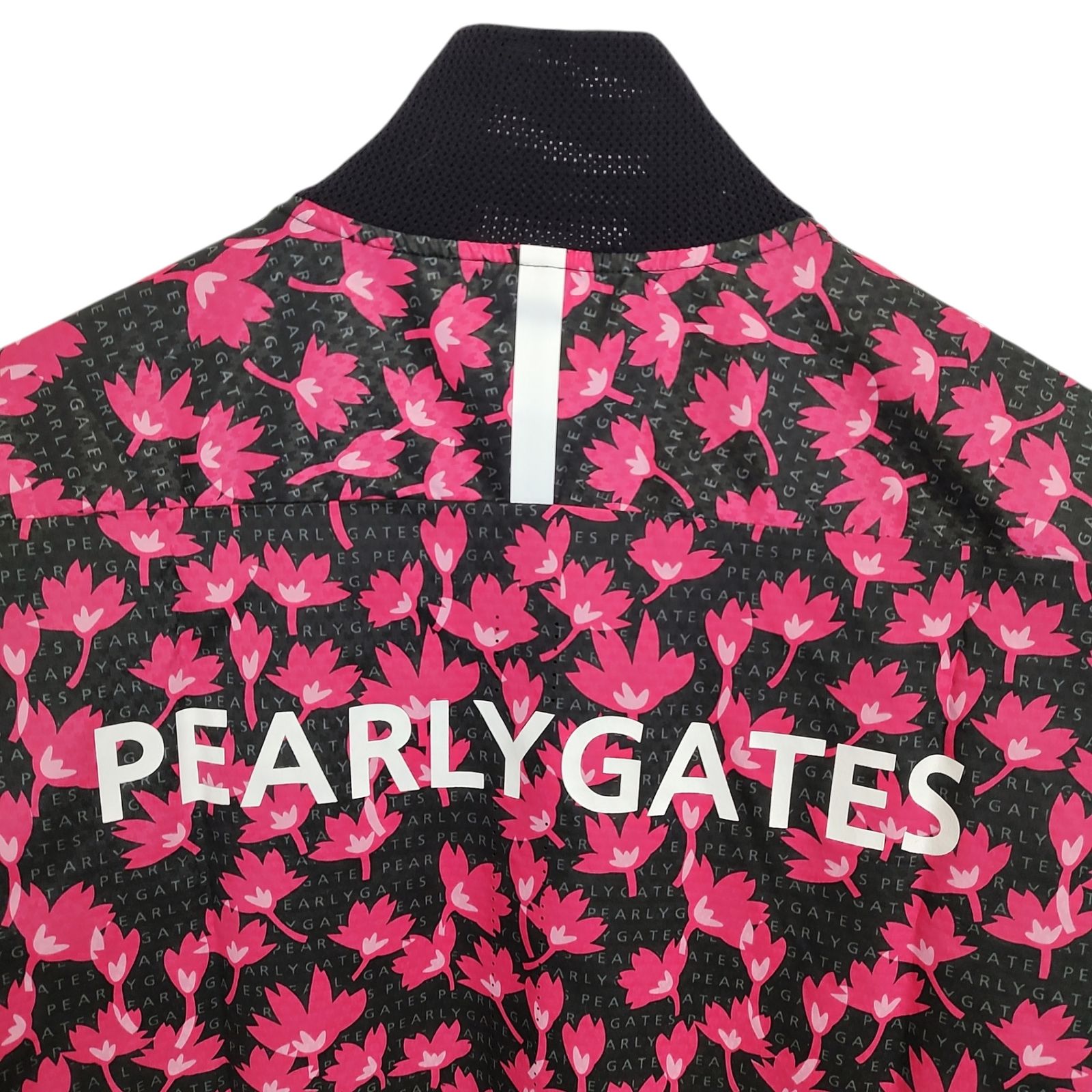 パーリーゲイツ　ナイロンジャケット　ゴルフウェア　ピンク　6 PEARLY GATES パーリーゲイツ ナイロンジャケット ピンク