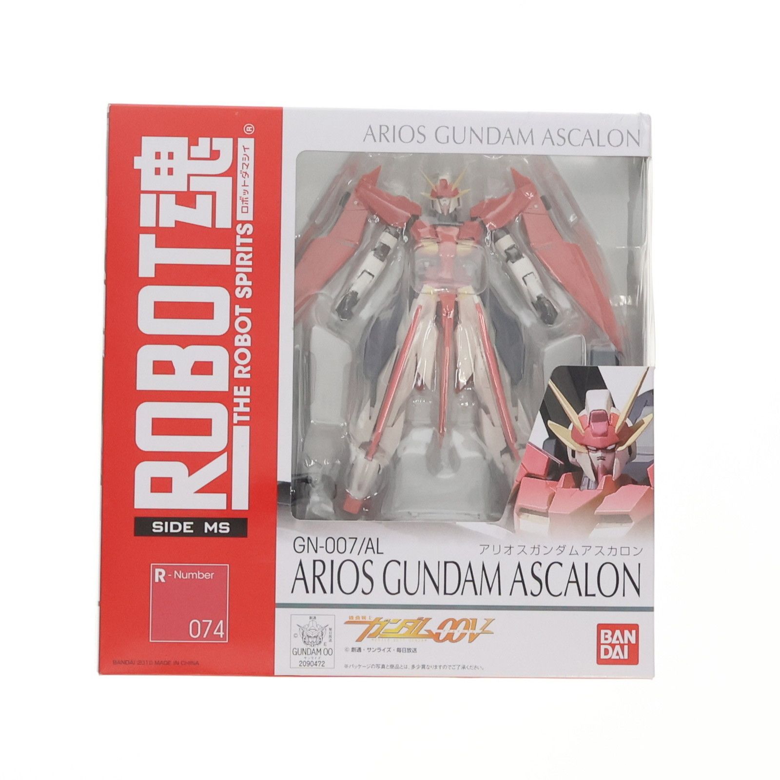 ROBOT魂(SIDE MS) アリオスガンダム アスカロン 機動戦士ガンダム00(ダブルオー) 完成品 可動フィギュア バンダイ