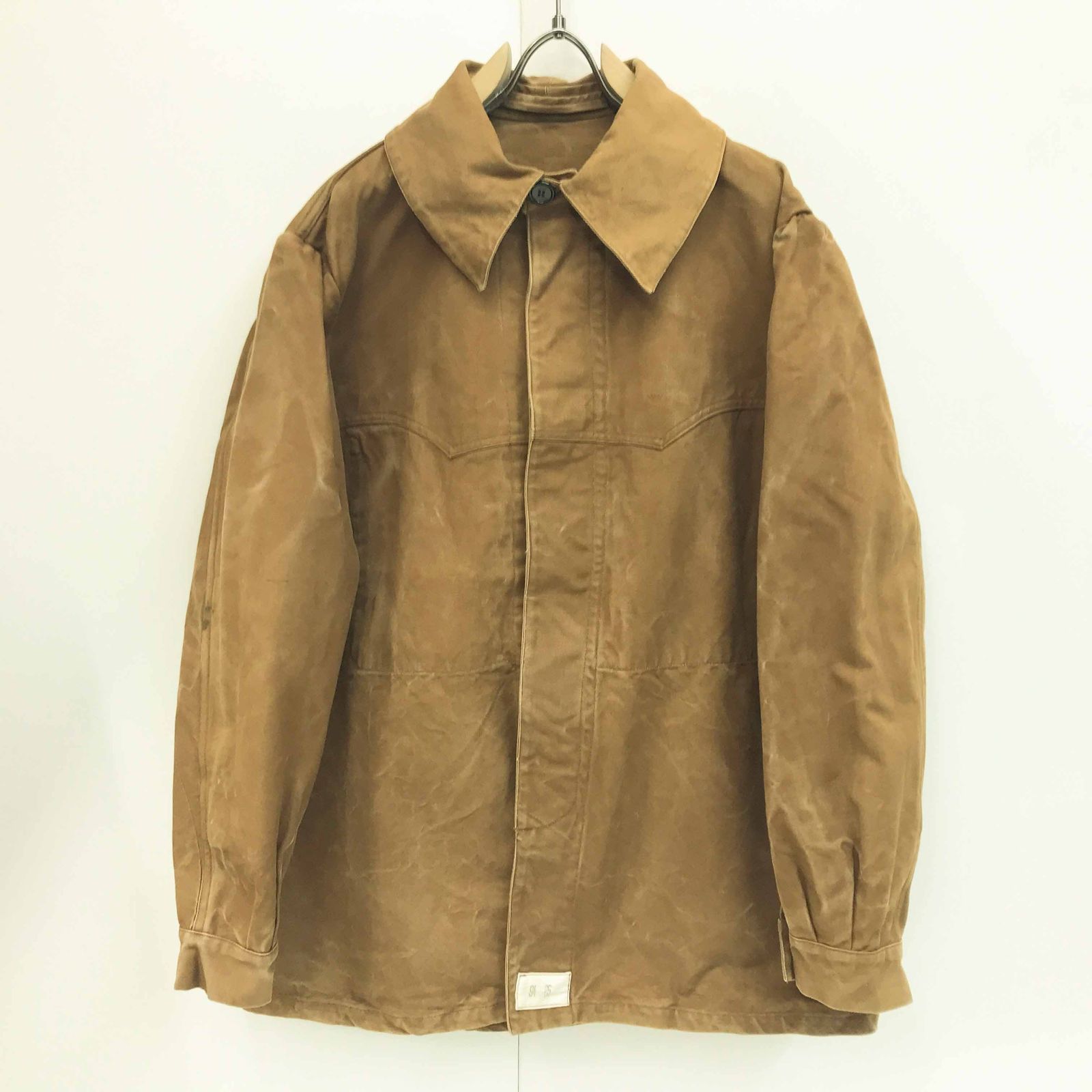 な*つ様 40s 50s フランス国鉄 ユーロワークジャケット カバーオール ビ 物流センター】 中古 その他アウター 40? 50年代 ビンテージ