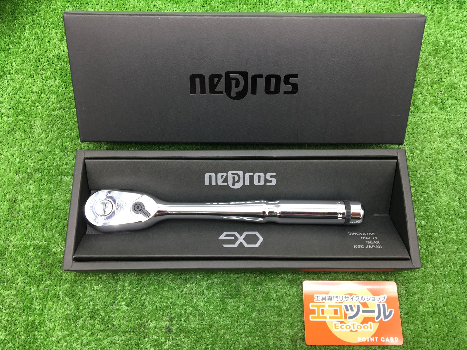 領収書発行可】☆KTC nepros/ネプロス 12.7mm(1/2インチ)ラチェット ...