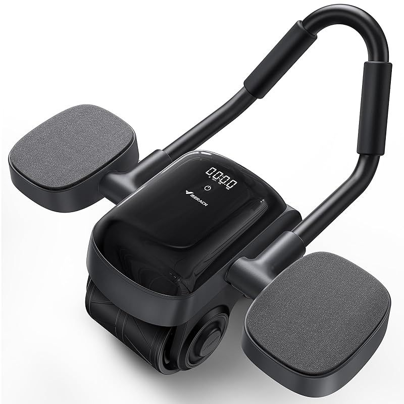 新着商品】MERACH 腹筋ローラー タッチパネルディスプレイ