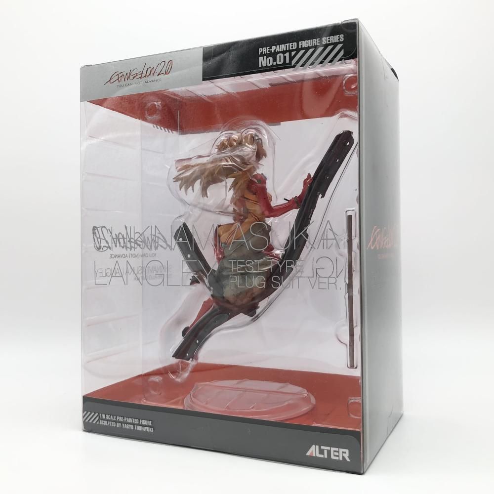 ALTER - 式波・アスカ・ラングレー テスト用プラグスーツVer. ヱヴァンゲリヲン新劇場版:破 1/8 完成品 フィギュア アルター 式波・アスカ・ラングレー テスト用プラグスーツVer. | ALTER