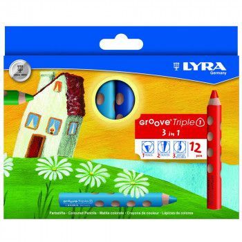 マルマン リラ グルーヴ トリプルワン 12色セット L3831120