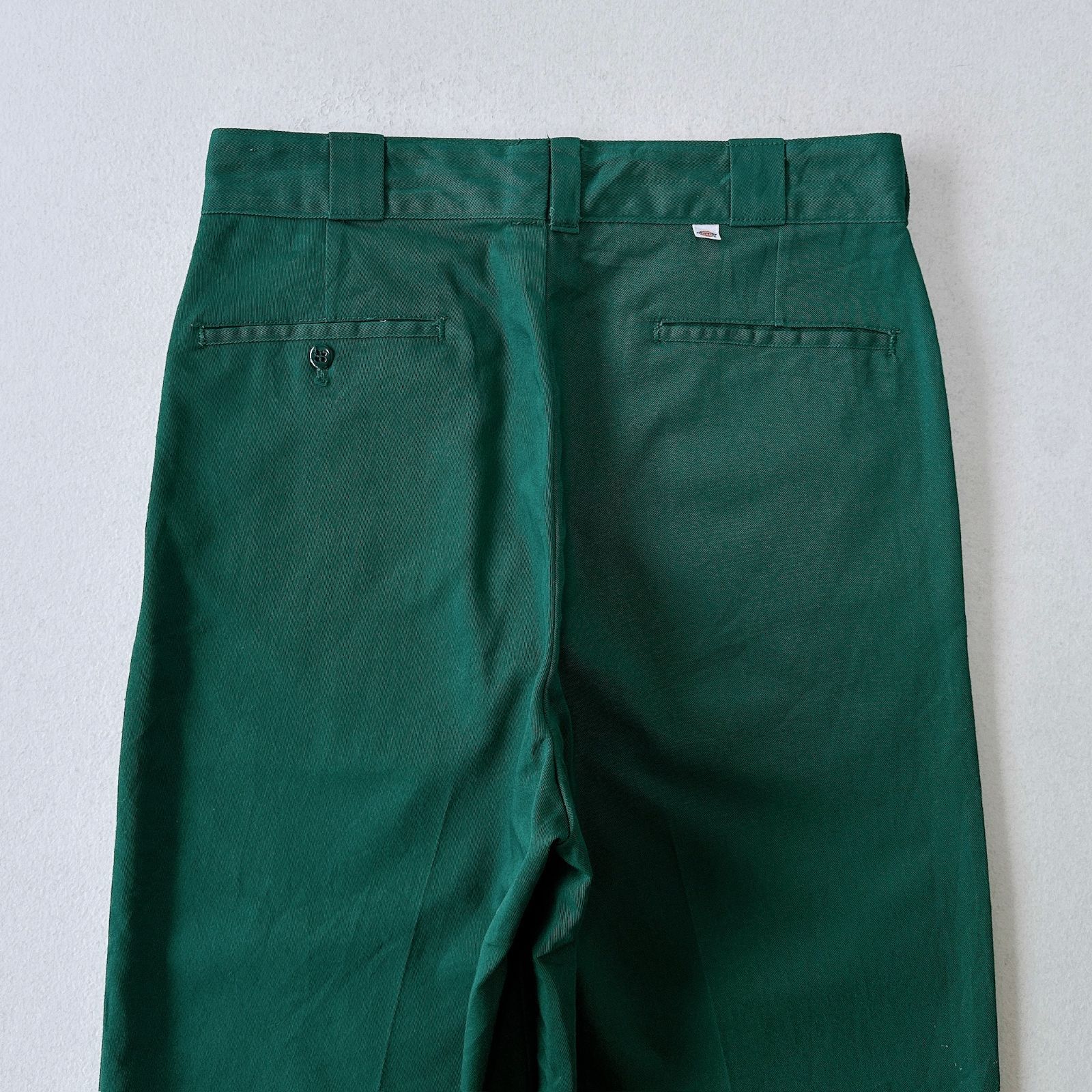 70s USA製 チビタグ ディッキーズ ワークパンツ アルミタロンジップ