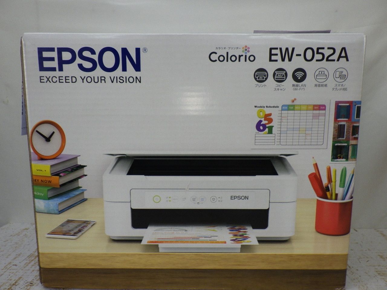 EPSON エプソン インクジェット プリンタ A4 EW-052A 2022年製 未使用品 - メルカリ