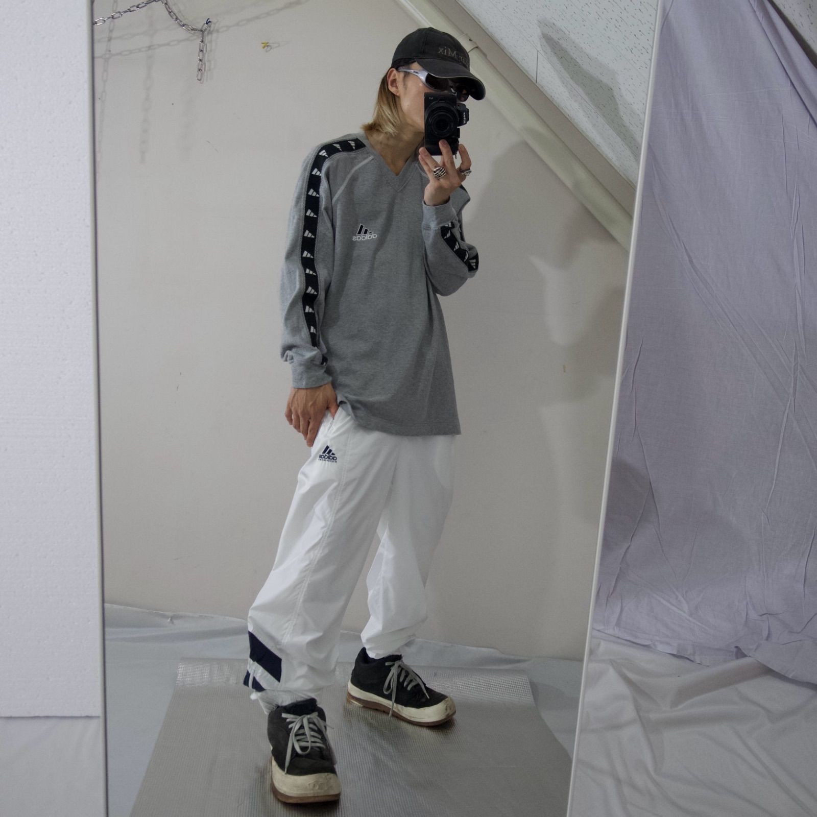 90s Adidas Equipment Descente Track Pants 90年代 アディダス