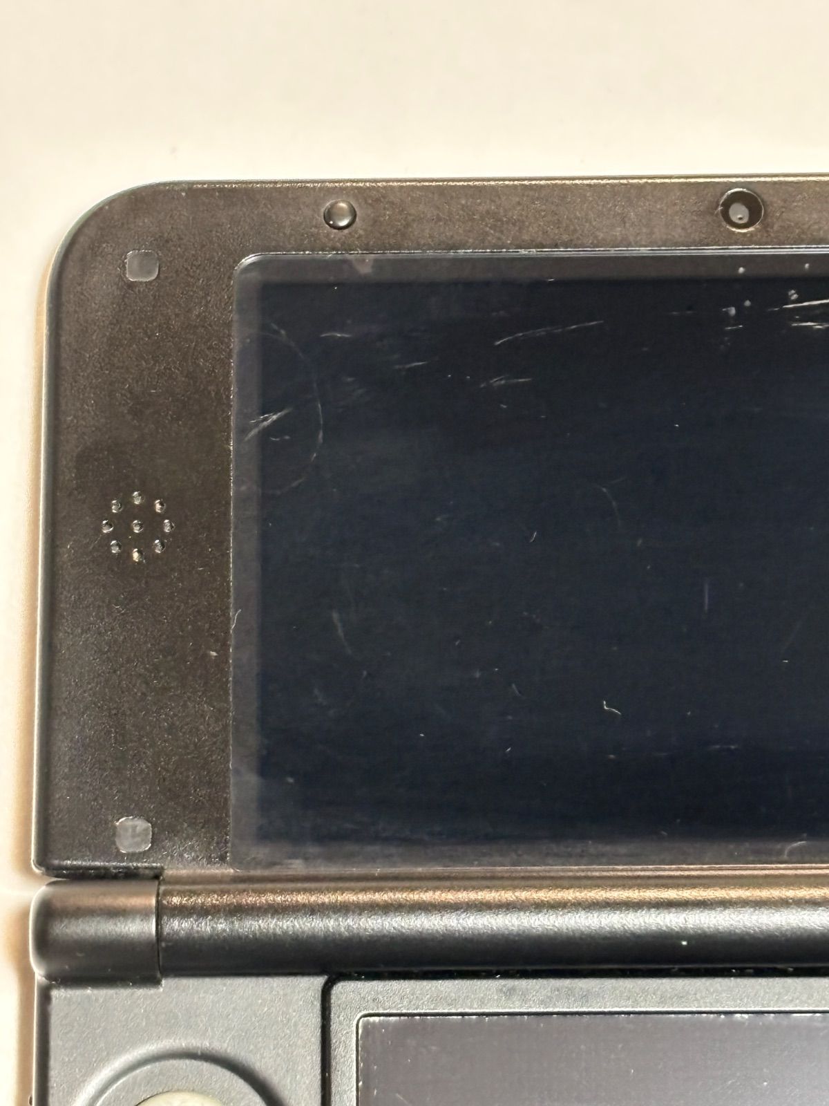 Nintendo 任天堂 3DSLL ジャンク シルバー ブラック SPR-001 UP786_INFO