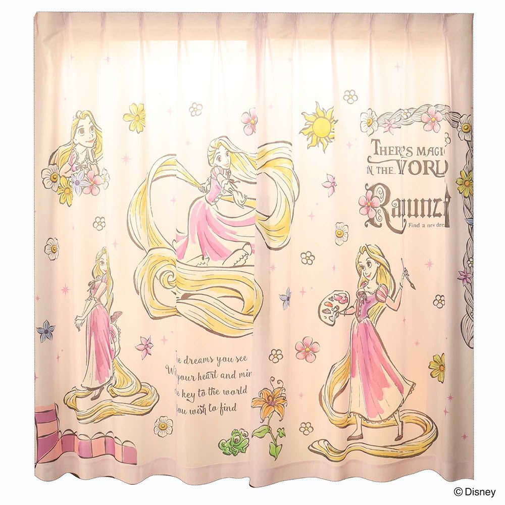 幅100x丈198cm】MORIPiLO ディズニー カーテン 遮光 2枚組