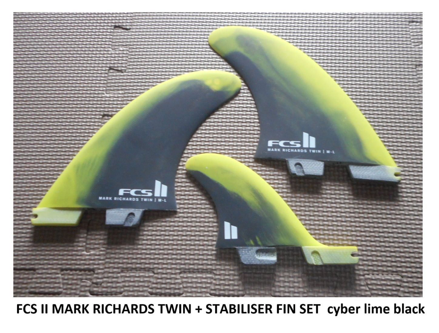 FCS II CI UPRIGHT TRI FIN SET 粘り強い FCS II