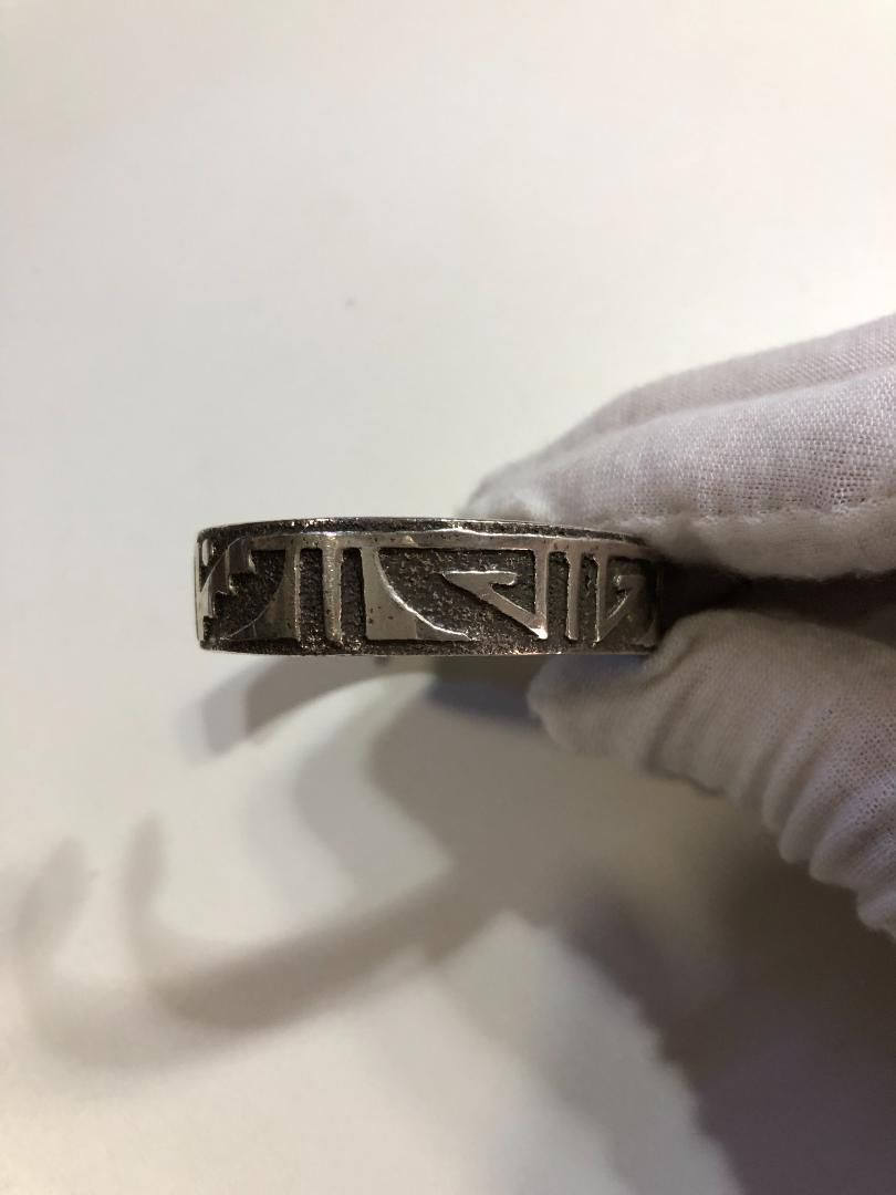 051002 Anthony Bowman ナバホ族 バングル アンソニーボウマン シルバー