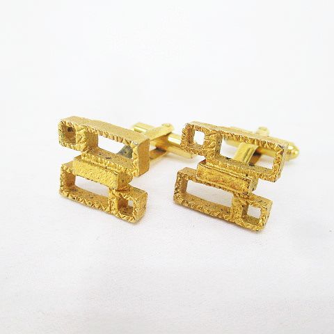 カフスボタン カフリンクス ゴールド系 アクセサリー - メルカリ