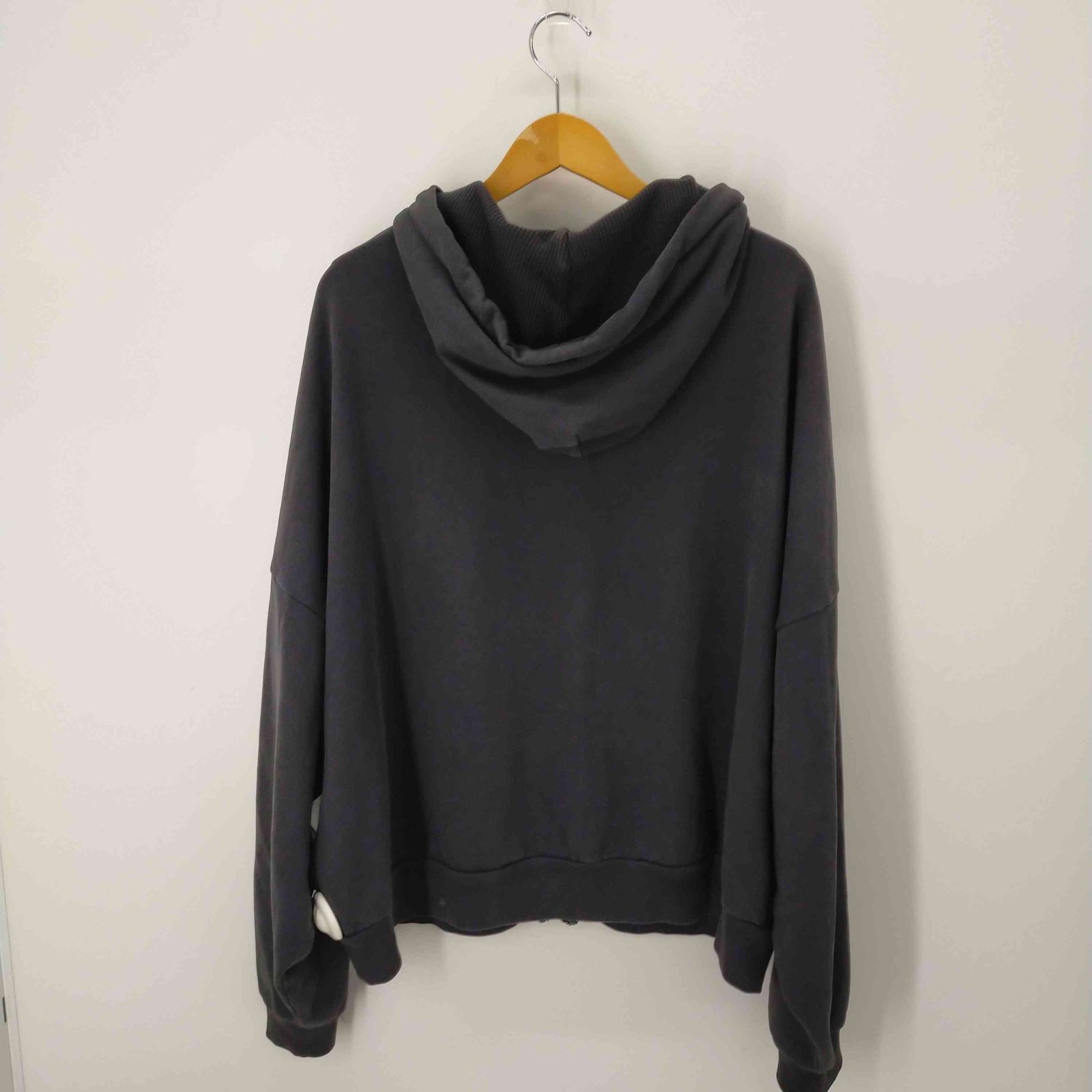 ウィリーチャバリア WILLY CHAVARRIA WAFFLE LINED ZIP BOMBER HOODIE 