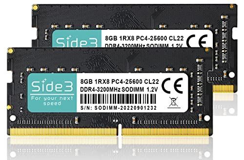 8GB 2枚組 Side3 TOSHIBA dynabook増設 ノートPC用メモリ DDR4-3200 PC4-25600 8GB 2枚組