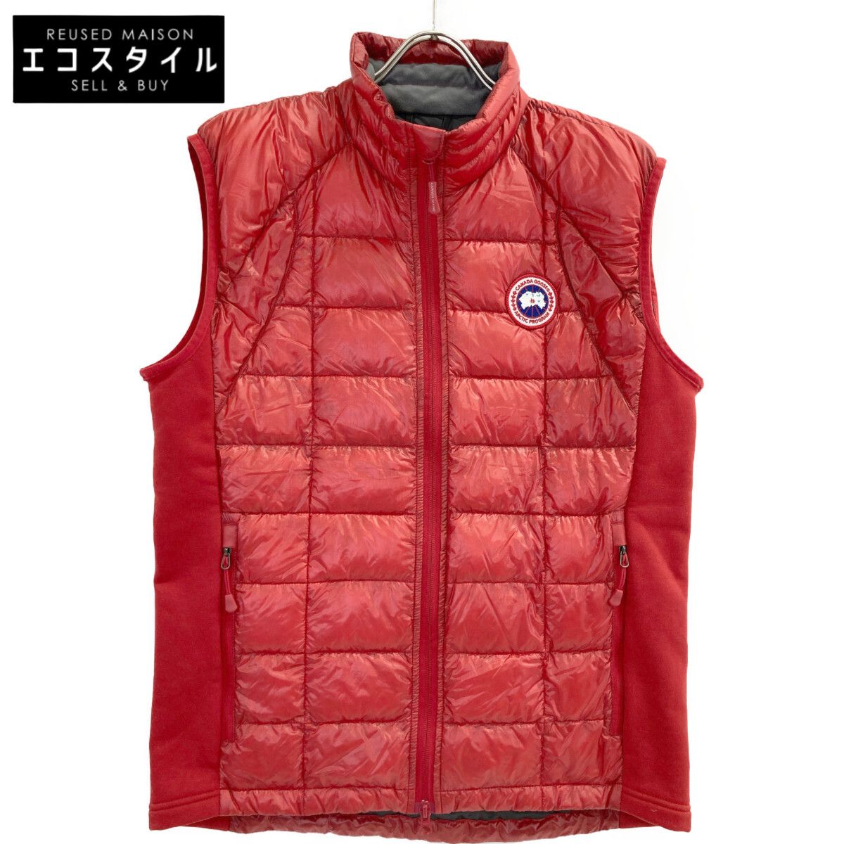 CANADA GOOSE カナダグース 2702M ﾚｯﾄﾞ HYBRIDGE LITE VEST L