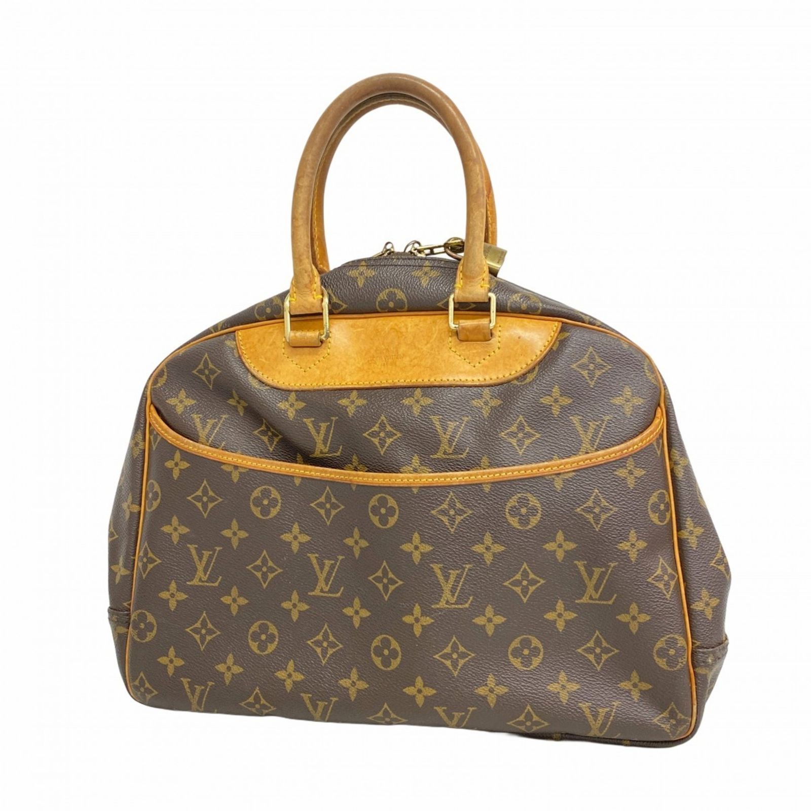 ルイ ヴィトン Louis Vuitton ルイ ヴィトン ハンドバッグ モノグラム ドーヴィル M47270 ブラウンレディース