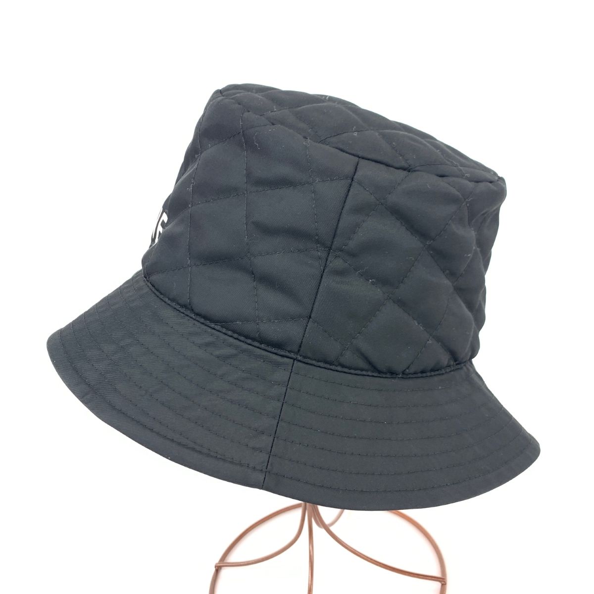 CELINE 未使用 バケットハット ナイロンツイル Mサイズ ブラック