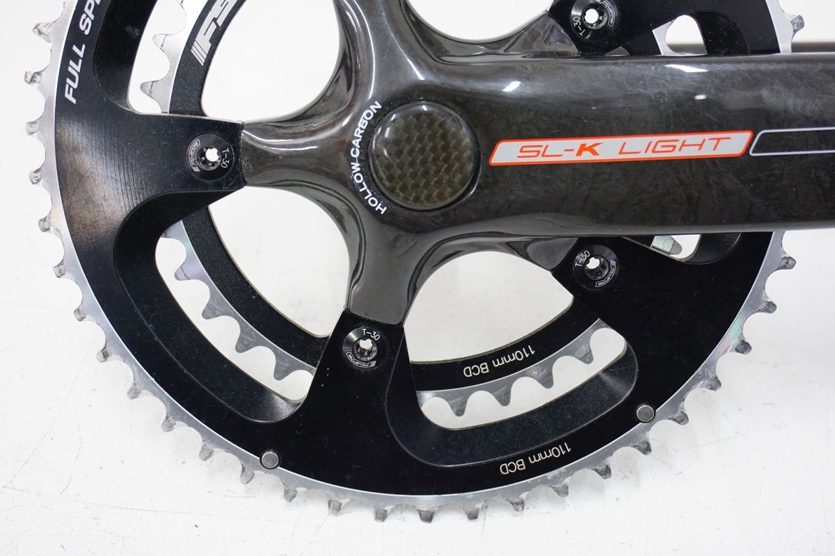 fsa SL-K LIGHT 165クランクセット FSA「エフエスエー」 SL-K LIGHT 50-36T 165mm クランクセット