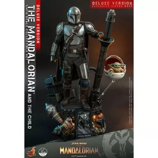中古】フィギュア マンダロリアン＆ザ・チャイルド(2体セット
