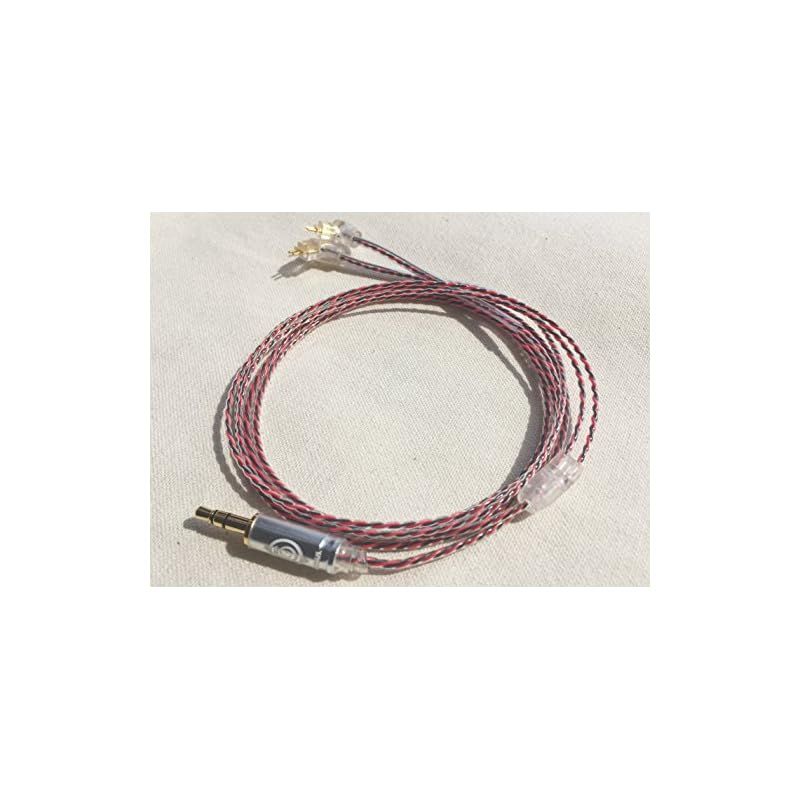 WAGNUS. イヤホン オーディオ アップグレードケーブル リケーブル Magnolia Lily 3.5mm 3 プラグ FitEar type WAG-029