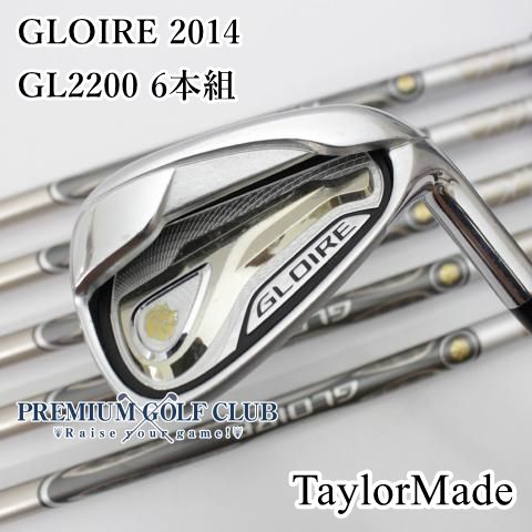 B-ランク レディースアイアンセット テーラーメイド GLOIRE 2014 GL2200 6本組 L 31 2386