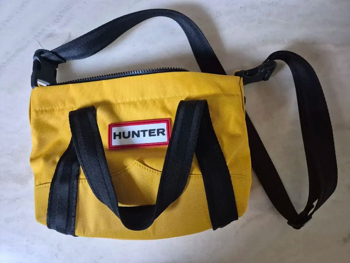 ハンター ナイロン クロスバッグ トップクリップ トートバッグ