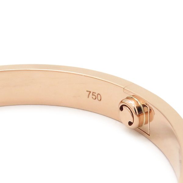 カルティエ Cartier ブレスレット LOVE ラブブレス K18PG ピンクゴールド #17 750 18K 18金 バングル B6067417  【修理証明書】【中古】 - メルカリ