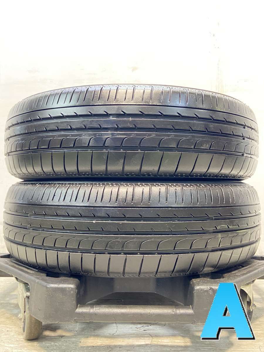 155/65R14  nヨコハマ ブルーアース RV-02 CK n中古タイヤ サマータイヤ 2本セットn s14240925141