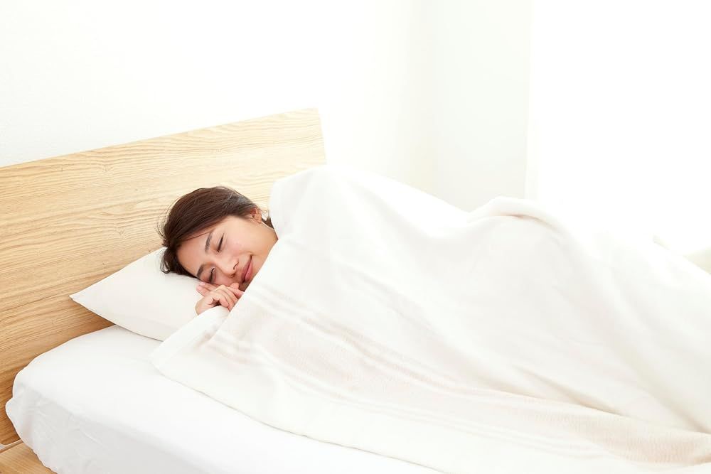 ゼンケン 電磁波カット電気掛敷オーガニックコットン毛布 ZB-OC102