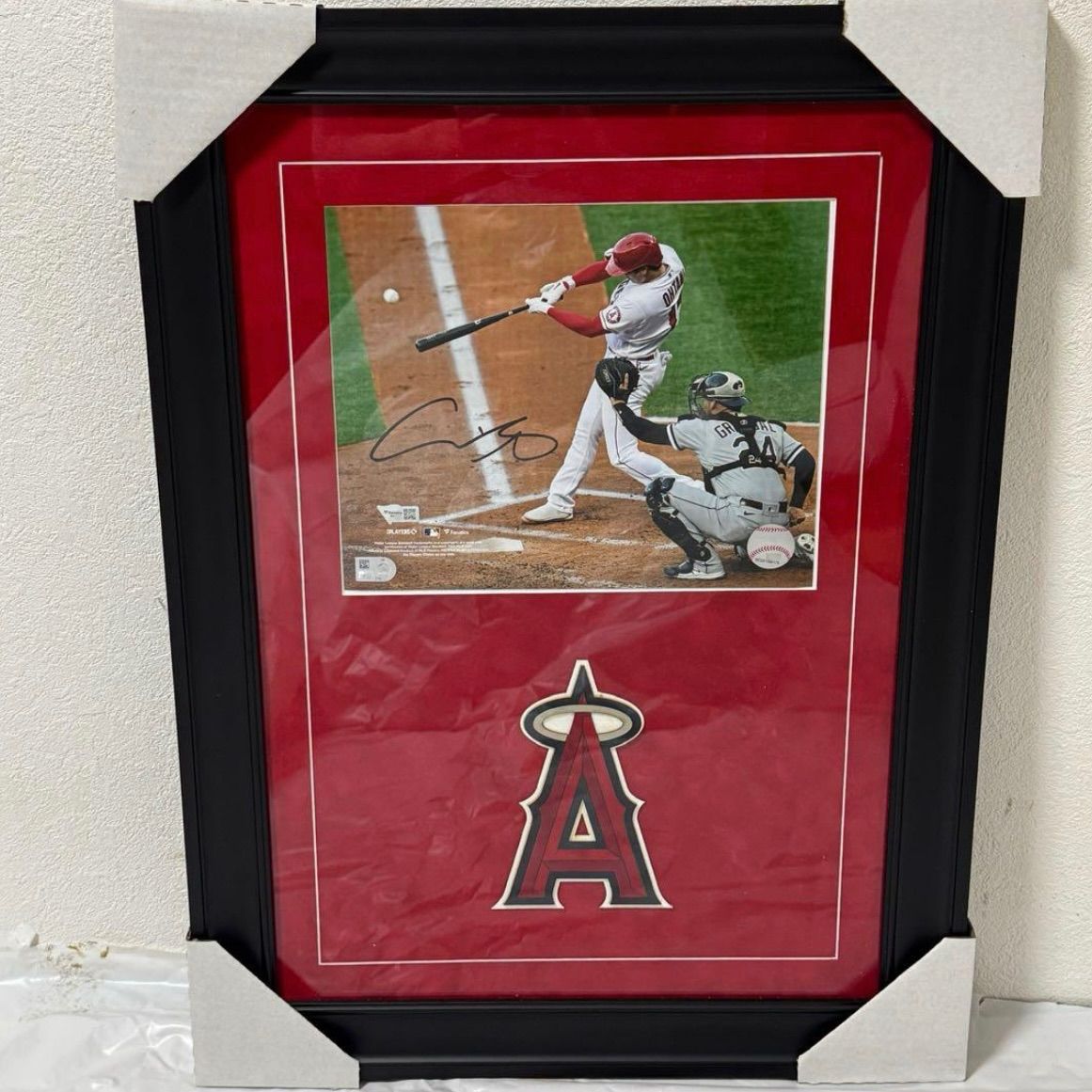 ドジャース 大谷翔平 直筆サイン フォト MLB Fanatics ホログラム