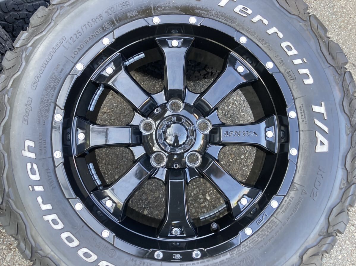 MKW MK-46◇7J 16インチ IS35 5/114.3◇BFグッドリッチ オールテレーン