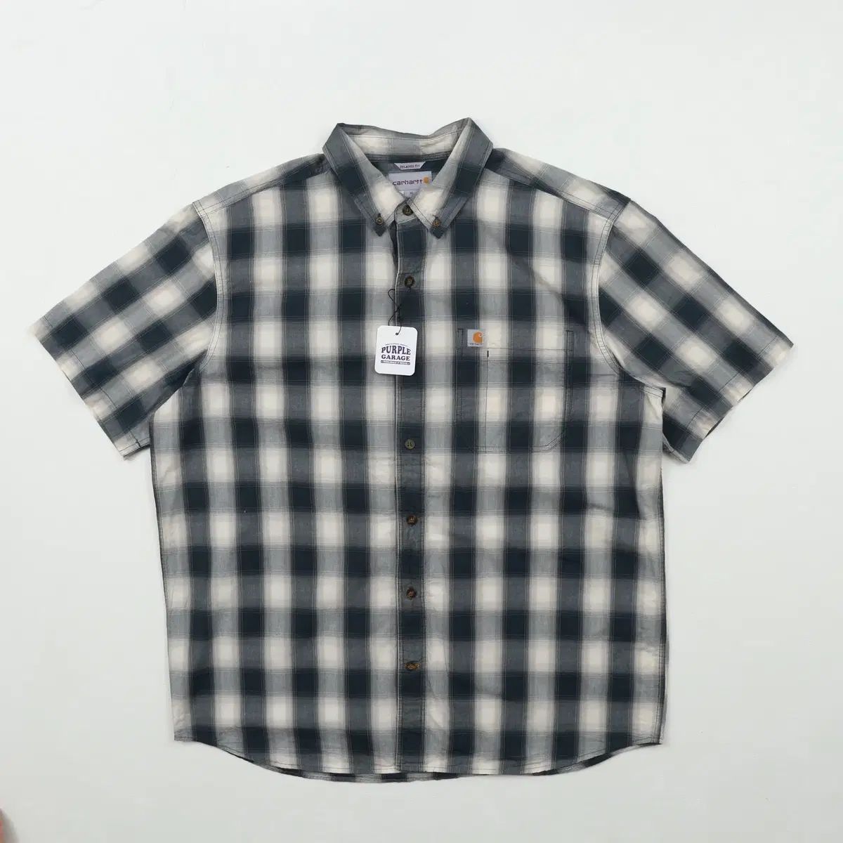 Carhartt(カーハート) チェック 半袖シャツ XL A440 - メルカリ
