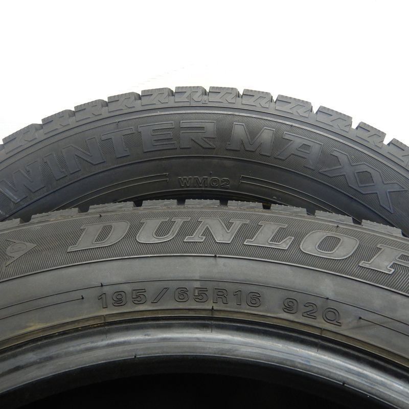 イニシアティブを持った 195|65R16 DUNLOP WINTER MAXX WM02 4本 スタッドレスタイヤ ダンロップ ウインターマックス WM02 アテンザスポーツ アテンザスポーツワゴン アテンザセダン ライズ テリオスキッド などに タイヤ 16インチ フィット感のある