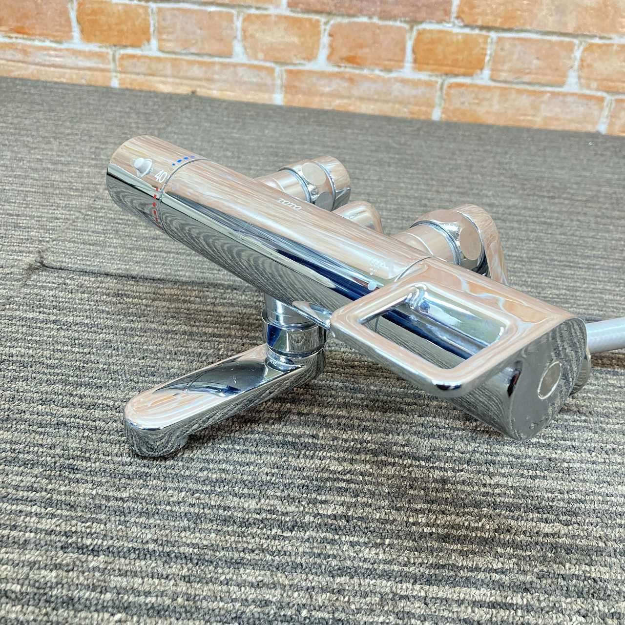 TOTO TMGG40SECR　浴室サーモシャワー付き水栓セット(中古) TOTO TMGG40SECR 浴室サーモシャワー付き水栓セット(中古