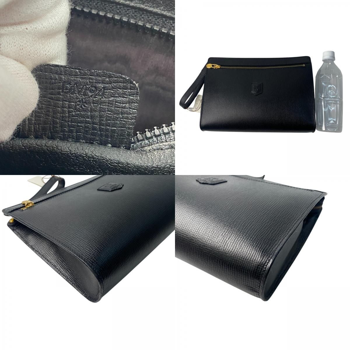 セリーヌ レザー ブラック セカンドバッグ クラッチバッグ メンズ レディース セリーヌ CELINE クラッチバッグ セカンドバッグ 黒 レザー