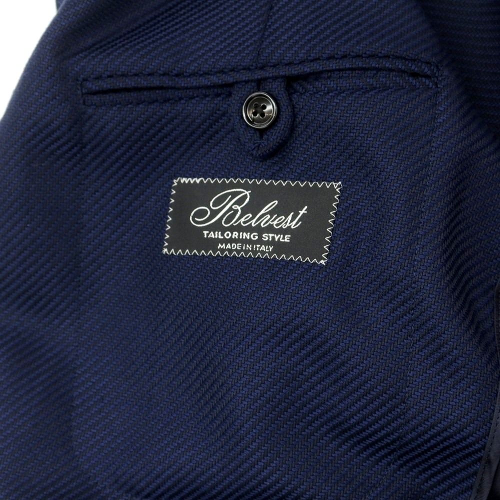 Belvest ネイビージャケット ブレザー 金ボタン 44 ベルベスト Belvest ネイビージャケット ブレザー 金ボタン 44 ベルベスト