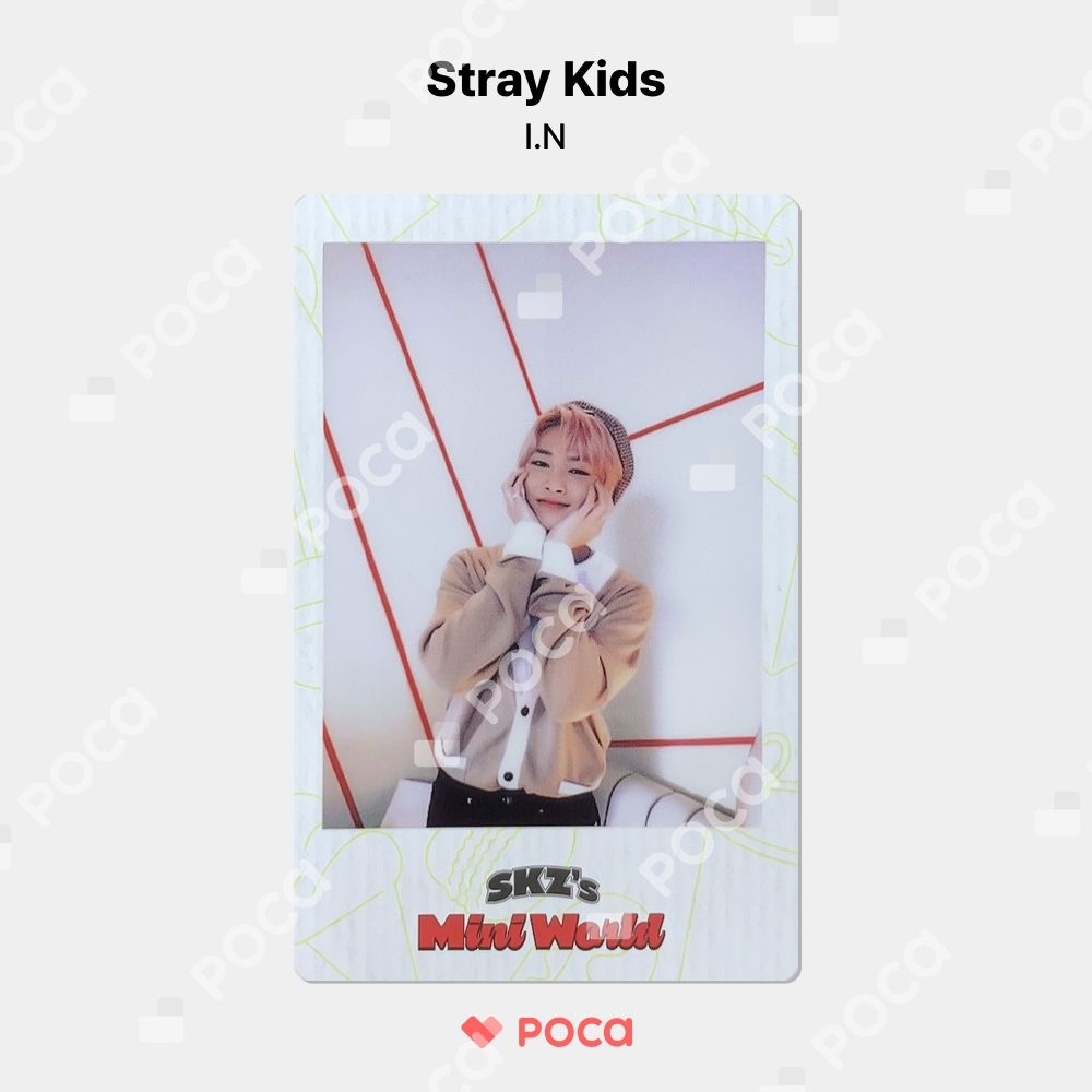straykids Hi-Stay ポラ風トレカ　I.N アイエン Stray Kids - stray kids Stay in London ポラ トレカ アイエン